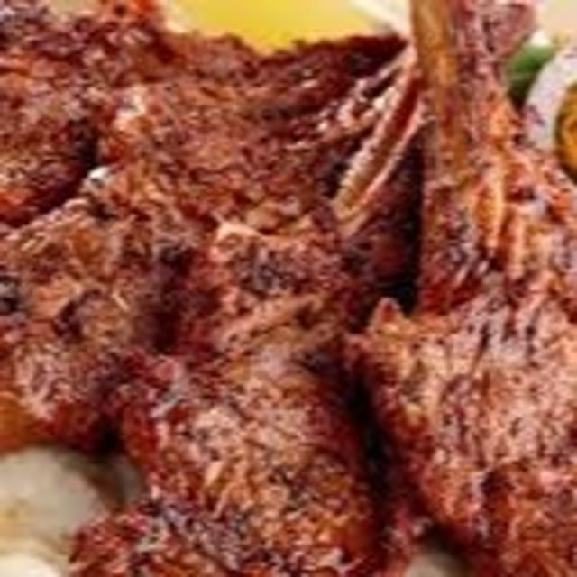 Tandoori Lamb Chops.
